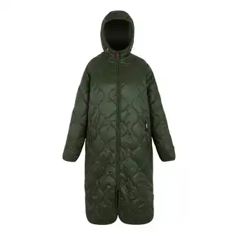 Decathlon Dames Triea Gewatteerd Jasje (Donkere Khaki) aanbieding