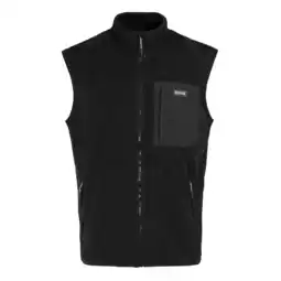 Decathlon Heren Frankie Fleece Gilet (Zwart) aanbieding