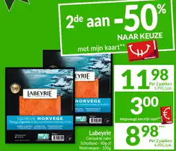 Intermarché Labeyrie Gerookte zalm aanbieding