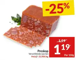 Intermarché Preskop aanbieding