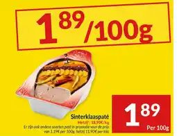 Intermarché Sinterklaaspaté aanbieding