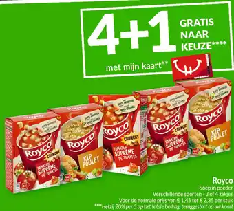 Intermarché Royco Soep in poeder aanbieding
