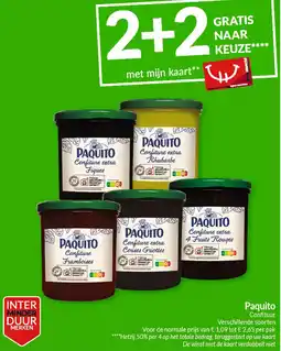 Intermarché Paquito Confituur aanbieding