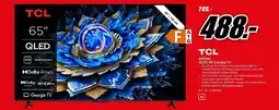 MediaMarkt TCL QLED 4K Google TV 65T69C aanbieding