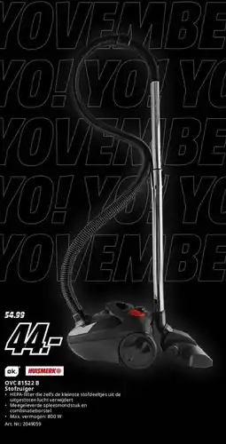 MediaMarkt OVC 81522 B Stofzuiger aanbieding