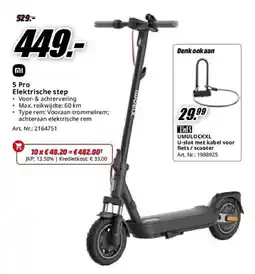 MediaMarkt Xiaomi 5 Pro Elektrische step aanbieding