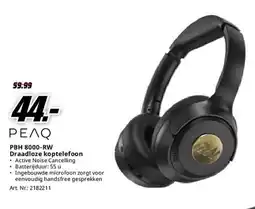 MediaMarkt Peaq PBH 8000-RW Draadloze koptelefoon aanbieding