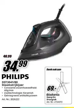 MediaMarkt Philips DST3041/80 Stoomstrijkijzer aanbieding