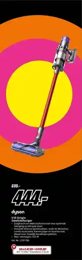 MediaMarkt Dyson V15 Origin Steelstofzuiger aanbieding
