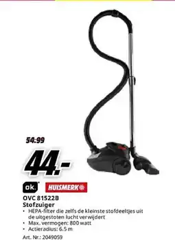 MediaMarkt OVC 81522B Stofzuiger aanbieding