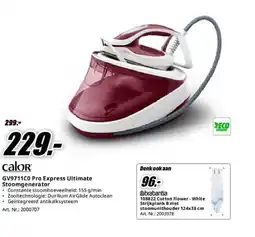 MediaMarkt Calor GV9711C0 Pro Express Ultimate Stoomgenerator aanbieding