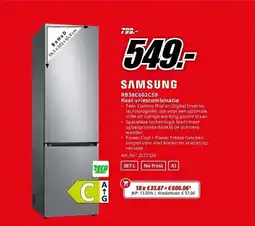 MediaMarkt Samsung RB38C602CS9 Koel-vriescombinatie aanbieding
