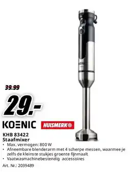 MediaMarkt KHB 83422 Staafmixer aanbieding