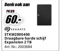 MediaMarkt STKM2000400 Draagbare harde schijf Expansion 2 TB aanbieding