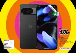 MediaMarkt Pixel 9 128GB Obsidian Smartphone aanbieding
