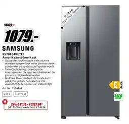 MediaMarkt Samsung RS70F64KETEF Amerikaanse koelkast aanbieding