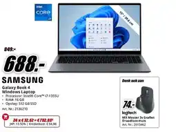 MediaMarkt Samsung Galaxy Book 4 Windows Laptop aanbieding