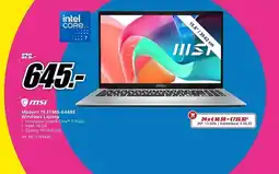 MediaMarkt Msi Modern 15 F1MG-644BE Windows Laptop aanbieding