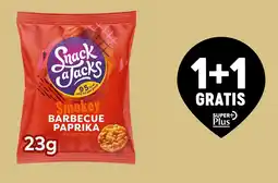 Delhaize Snack jacks smokey barbecue paprika flavour aanbieding