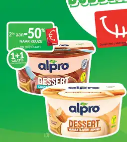 Intermarché Alpro Dessert Vanille/Amandel of Chocolade/ Kokosnoot aanbieding