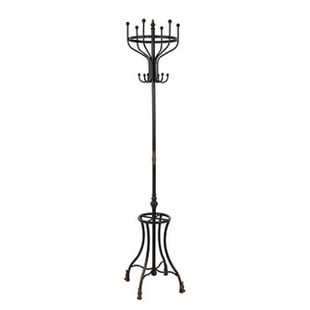 Deba Meubelen Kapstok FLAVI - Antique & Rusty Look Zwart aanbieding