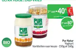 Intermarché Pur Natur Yoghurt aanbieding