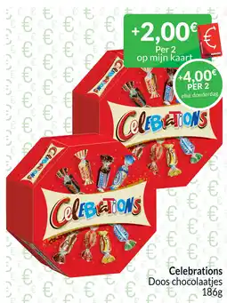 Intermarché Celebrations Doos chocolaatjes aanbieding