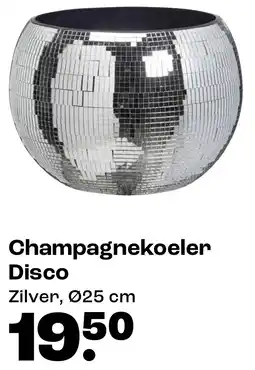Kwantum Champagnekoeler Disco aanbieding