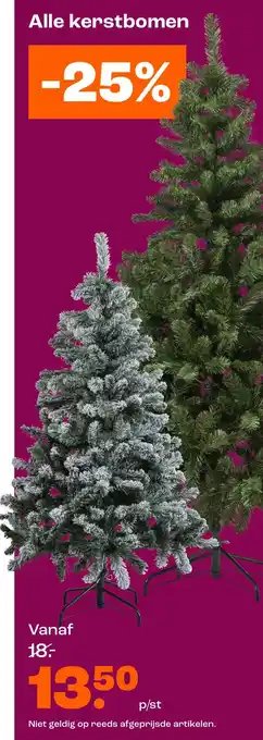 Kwantum Alle kerstbomen aanbieding