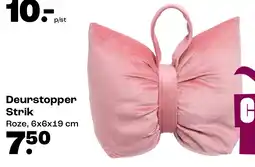 Kwantum Deurstopper Strik aanbieding