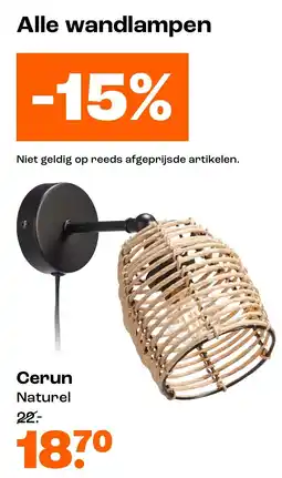 Kwantum Cerun Naturel aanbieding