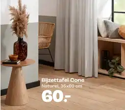 Kwantum Bijzettafel Cone aanbieding