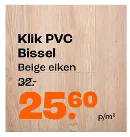 Kwantum Klik PVC Bissel aanbieding