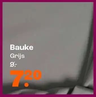 Kwantum Voeringstoffen Bauke Grijs aanbieding