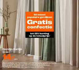 Kwantum Gordijn Karlijn Groen aanbieding