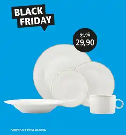 Weba Serviesset Prim aanbieding