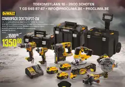 Meno DeWalt Combopack DCK755P3T-QW aanbieding