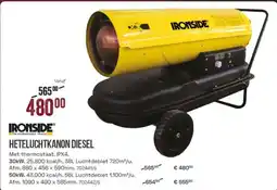 Meno Ironside Heteluchtkanon Diesel aanbieding