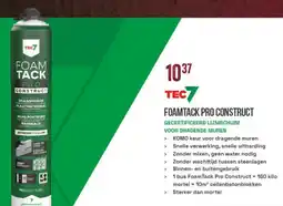 Meno TEC7 Foamtack Pro Construct aanbieding