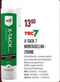 Meno X-Tack 7 Montagelijm aanbieding