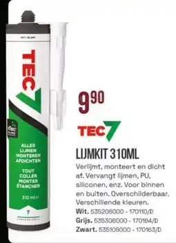 Meno TEC7 Lijmkit aanbieding