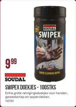 Meno Soudal Swipex Doekjes aanbieding