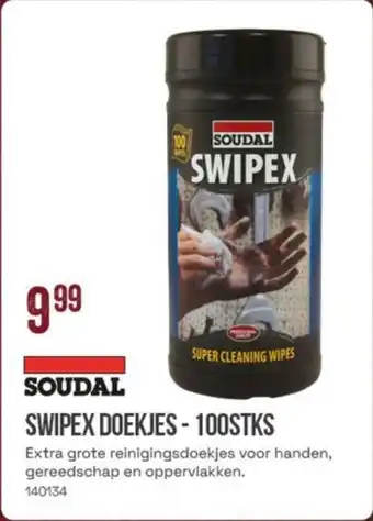 Meno Soudal Swipex Doekjes aanbieding
