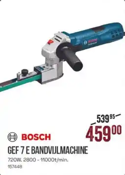 Meno Bosch GEF 7 E Nandvijlmachine aanbieding