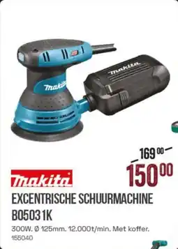 Meno Makita Excentrische Schuurmachine B05031K aanbieding