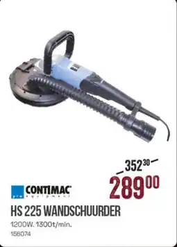 Meno Contimac HS 225 Wandschuurder aanbieding