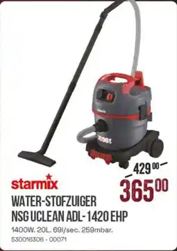Meno starmix Water-Stofzuiger NSG Uclean ADL-1420 EHP aanbieding