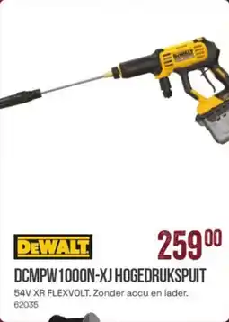 Meno DeWalt DCMPW 1000N-XJ Hogedrukspuit aanbieding