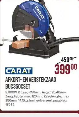 Meno Carat Afkort En Verstekzaag BUC350CSET aanbieding