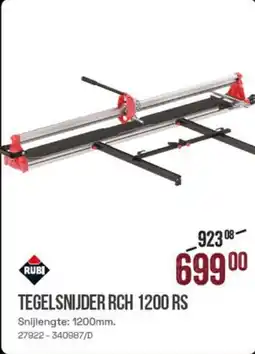 Meno Tegelsnijder RCH 1200 RS aanbieding